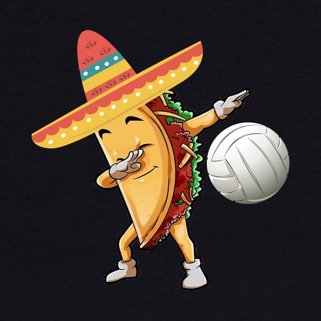 Dabbing volleyball taco dab by Antoniusvermeu